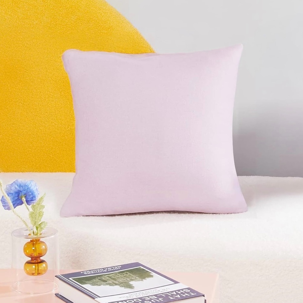 💓 Soft Pink and/or Grey Pillow Case